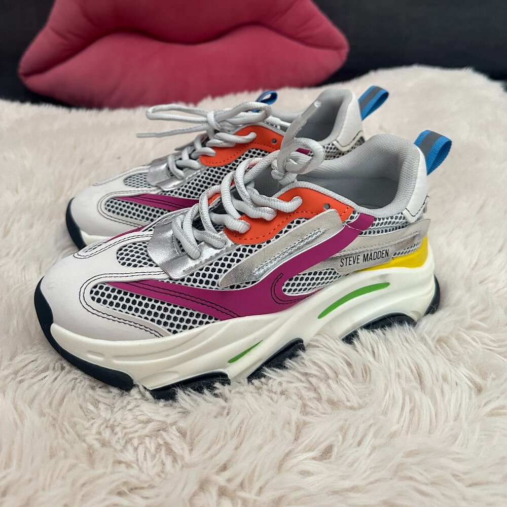 Steve Madden Colorblock Chunky Sneakers